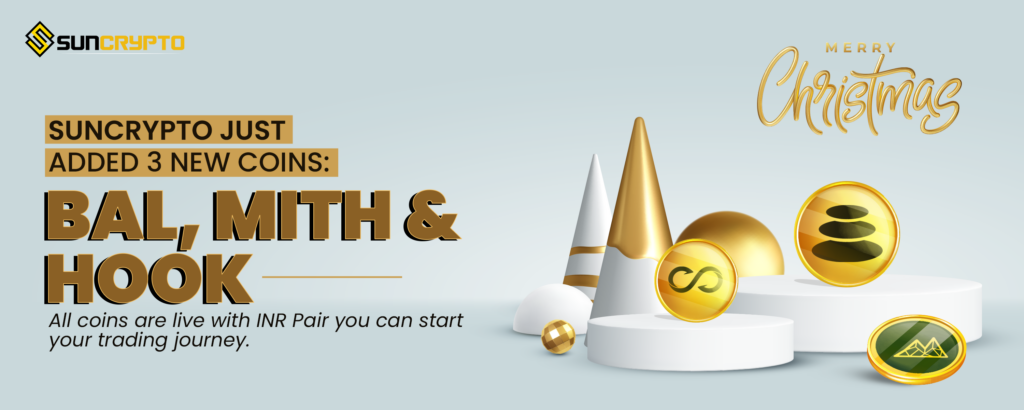Suncrypto Added 3 New Coins