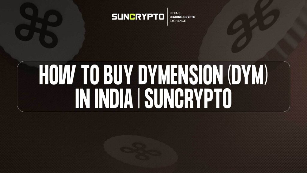 How to Buy Dymension (DYM) in India