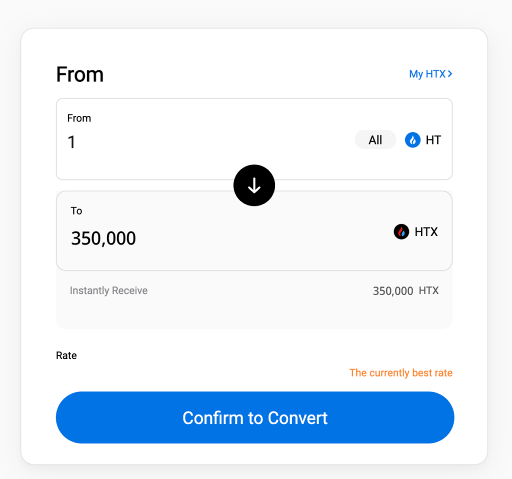 Huobi Token Migration Huobi Token Migration