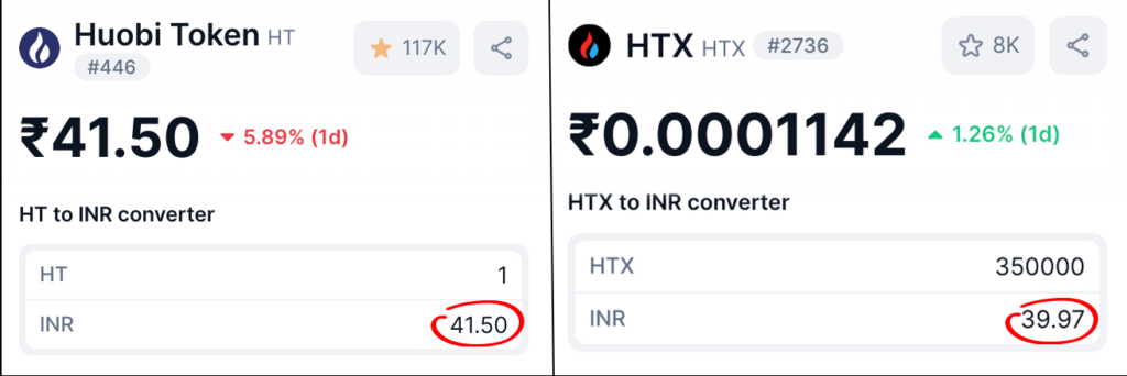 Huobi Token Migration Huobi Migration