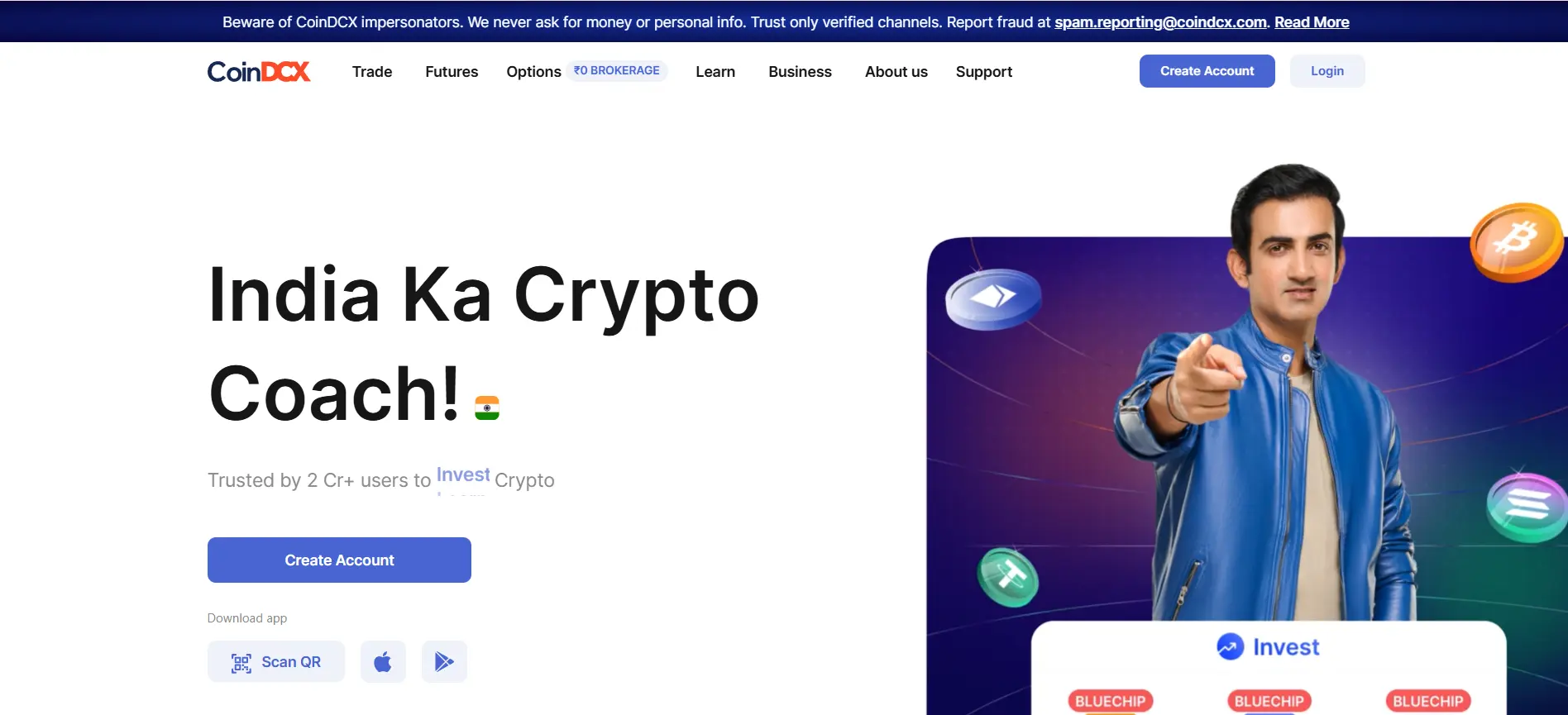 best crypto exchange in India