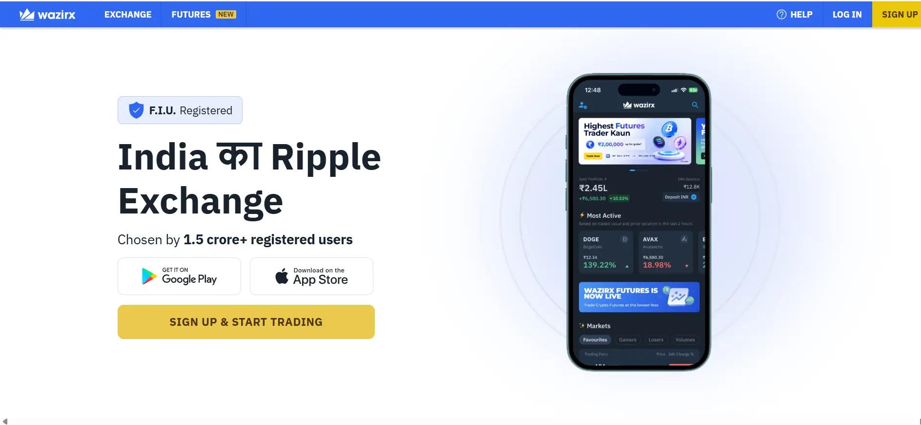 best crypto exchange in India