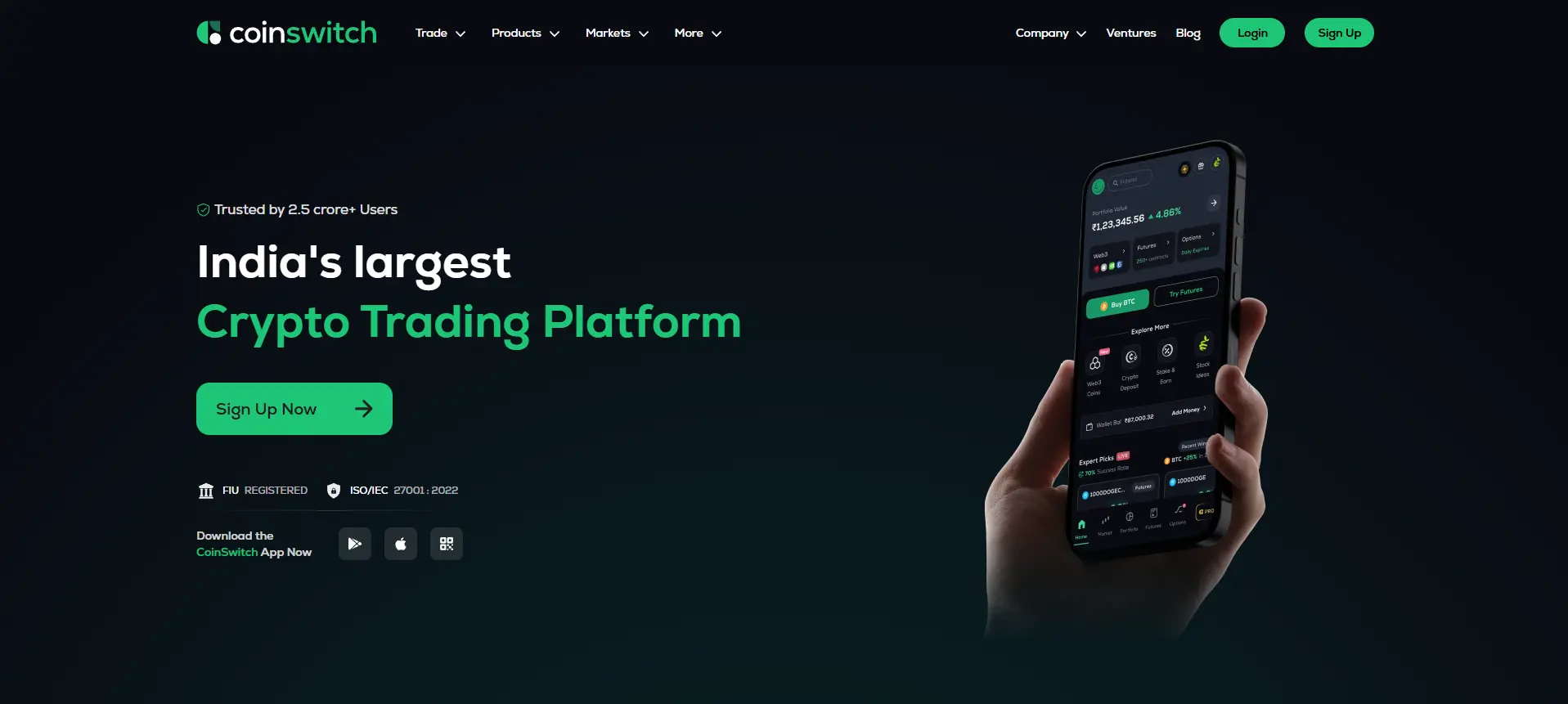 best crypto exchange in India